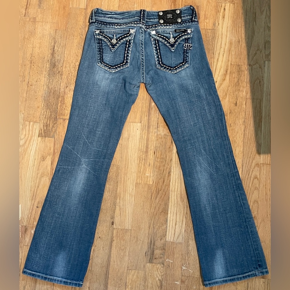 Miss Me Bootcut Jeans, Size 27 X 31 Inseam, Low Rise, Great Condition